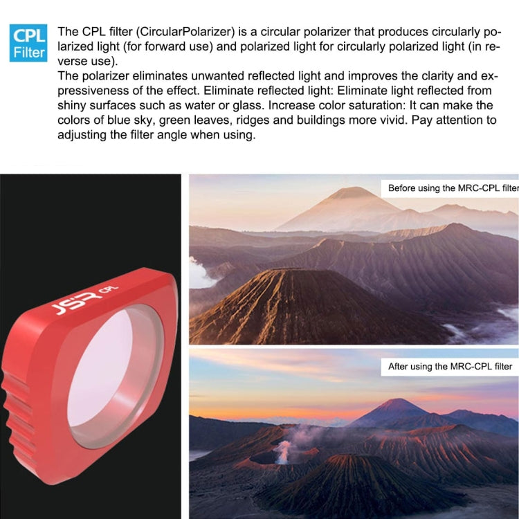 3 in 1  HD Slim CPL & CPL & ND8 & ND16  Lens Filter for DJI OSMO Pocket