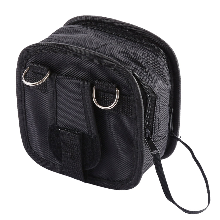9PCS Nylon Filter Bag with Strap, Size:14��12��6cm(Black)