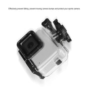 GP452 Water-resistant Case + Touch Back Cover for GoPro HERO7 White / Silver