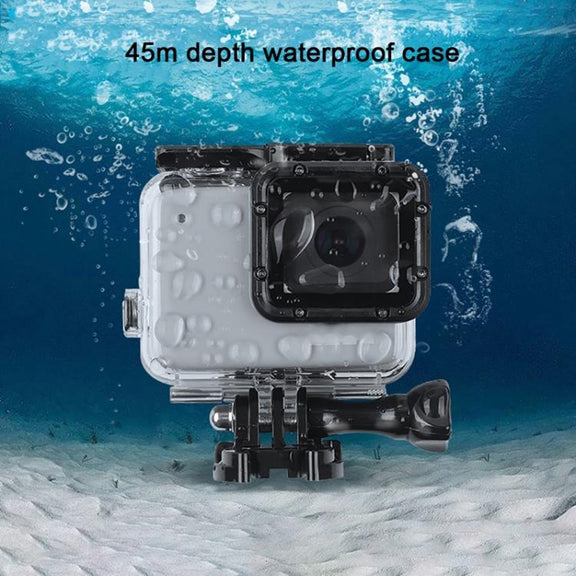 GP452 Water-resistant Case + Touch Back Cover for GoPro HERO7 White / Silver