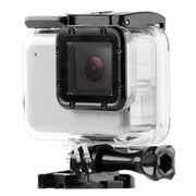 GP452 Water-resistant Case + Touch Back Cover for GoPro HERO7 White / Silver