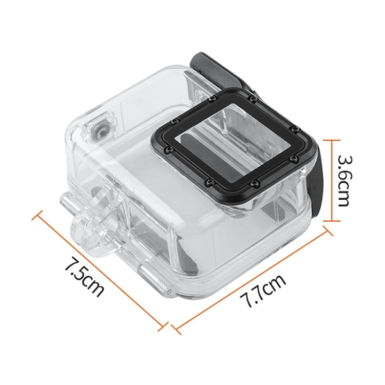 GP452 Water-resistant Case + Touch Back Cover for GoPro HERO7 White / Silver
