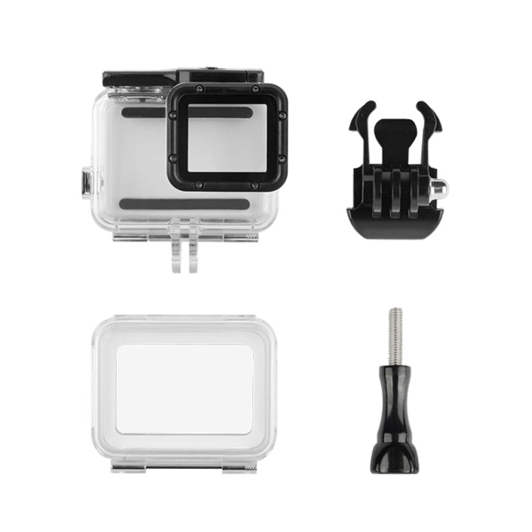 GP452 Water-resistant Case + Touch Back Cover for GoPro HERO7 White / Silver