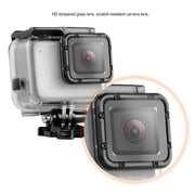 GP452 Water-resistant Case + Touch Back Cover for GoPro HERO7 White / Silver