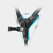 Helmet Belt Mount + Water-resistant Housing Protective Case for GoPro HERO7 Black /6 /5