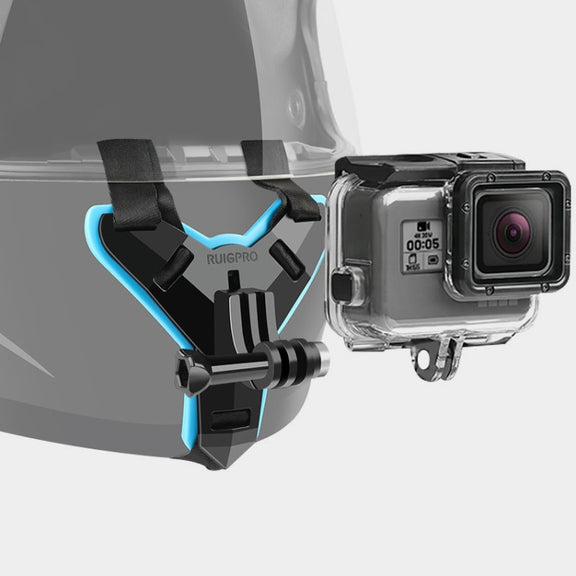 Helmet Belt Mount + Water-resistant Housing Protective Case for GoPro HERO7 Black /6 /5