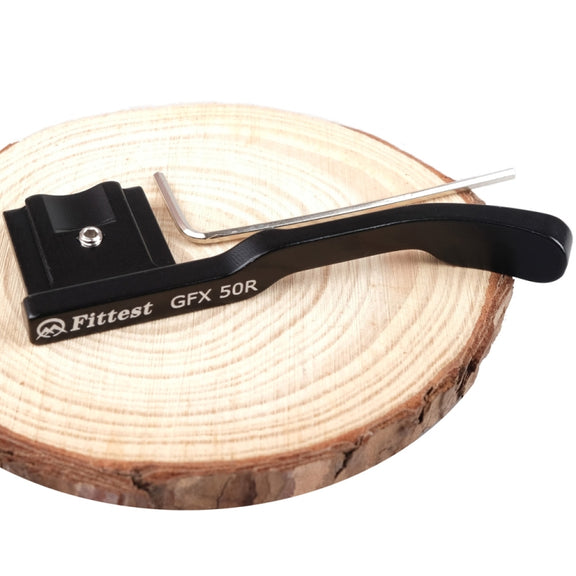 FITTEST GXF-50R Metal Thumb Grip Griping Camera Handling for Fujifilm GXF-50R