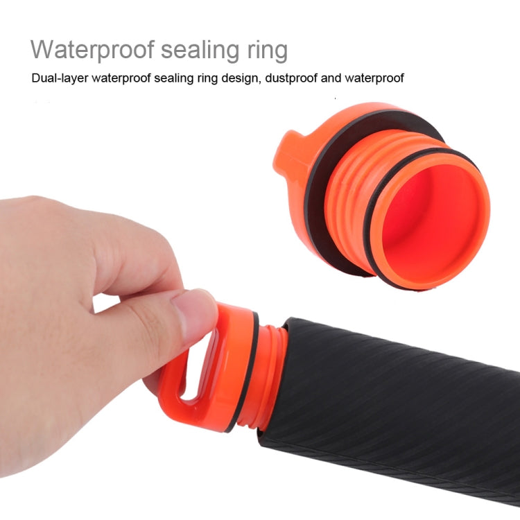 Shutter Trigger + Floating Hand Grip Diving Buoyancy Stick with Adjustable Anti-lost Strap & Screw & Wrench for DJI Osmo Action