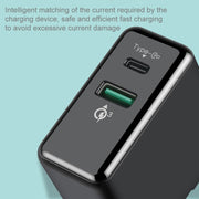 RUIGPRO 5V 3A QC 3.0 + PD Quick Charger Power Adapter for DJI OSMO Action, US Plug
