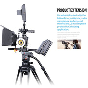 YELANGU C6 Camera Video Cage Stabilizer for Sony A6000 / A6300 / A6500 / A6400 (Black)