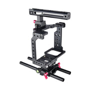 YELANGU C8 YLG0910 Handle Video Camera Cage Stabilizer(Black)