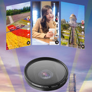 RUIGPRO for GoPro HERO 7/6 /5 Professional 52mm UV Lens Filter with Filter Adapter Ring & Lens Cap