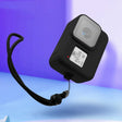 Silicone Protective Case Cover with Wrist Strap for GoPro HERO8 Black(Black) - Silicone Cases by RUIGPRO | Online Shopping South Africa | PMC TechLife | Buy Now Pay Later Mobicred