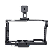 YELANGU C9-A YLG0911A Handle Video Camera Cage Stabilizer for DJI BMPCC 4K(Black)