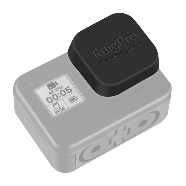 RUIGPRO for GoPro HERO8 Black Proffesional Scratch-resistant Camera Lens Protective Cap Cover (Black)