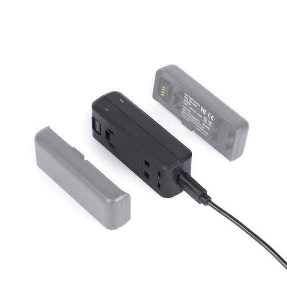 For Insta360 One R Dual-side Batteries Charger Base(Black)