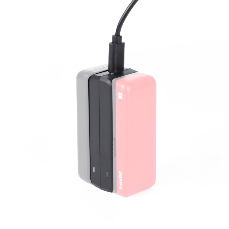For Insta360 One R Dual-side Batteries Charger Base(Black)