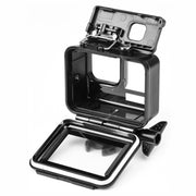 50m Water-resistant Housing Protective Case with Buckle Basic Mount & Screw for GoPro HERO10 Black / HERO9 Black (Black)