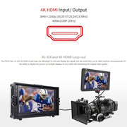 FEELWORLD FW703 1920x1200 7 inch IPS Screen HDMI 4K SDI Broadcast Camera Field Monitor