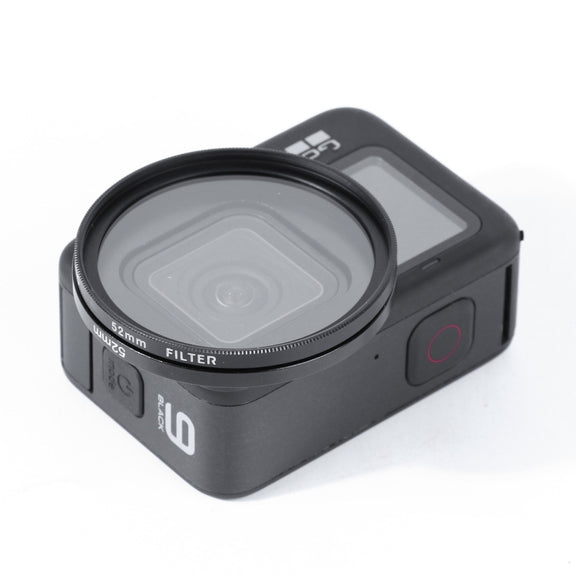 RUIGPRO for GoPro HERO10 Black / HERO9 Black Professional 52mm CPL Lens Filter with Filter Adapter Ring & Lens Cap