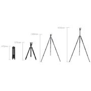 TRIOPO Oubao TA330 Horizontal Arm Tripod Mount Quick Release Center Column Boom Bracket with Tripod Ball-Head
