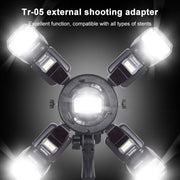 TRIOPO TR-05 Flash Holder Multi-function Camera Universal S-type Holder Accessories Transfer Interface