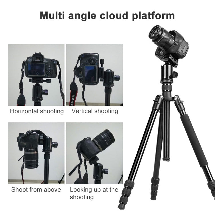 TRIOPO Oubao TA300 Adjustable Portable Aluminum Alloy Tripod with Ball Head for SLR Camera