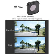 JSR KB Series ND8 Lens Filter for GoPro HERO13 Black /12 Black /11 Black /10 Black /9 Black