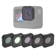 JSR KB Series MCUV+CPL+ND8+ND16+ND32 Lens Filter for GoPro HERO13 Black /12 Black /11 Black /10 Black /9 Black - free shipping - PMC TechLife - Order now!