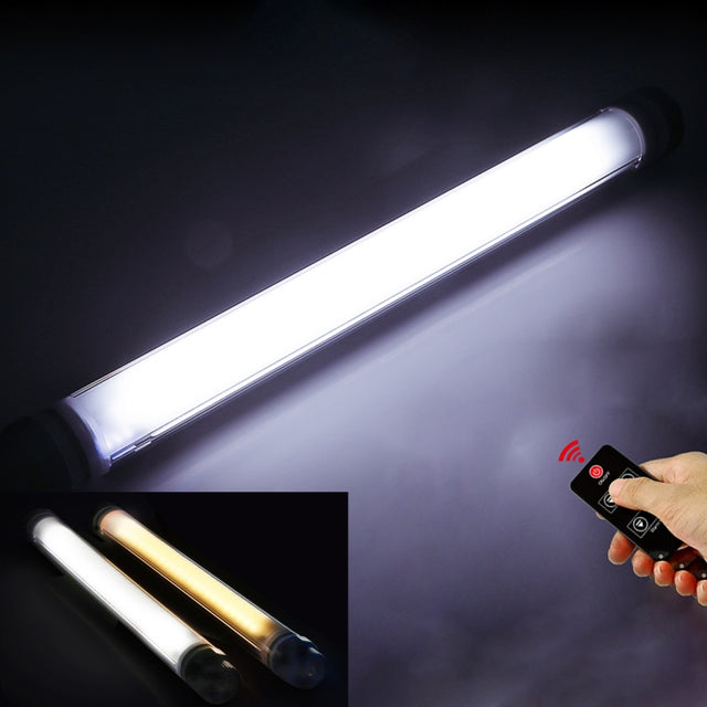 LUXCeO P7 Dual Color Temperature Photo LED Stick Video Light Water-resistant Handheld LED Fill Light with Remote Control
