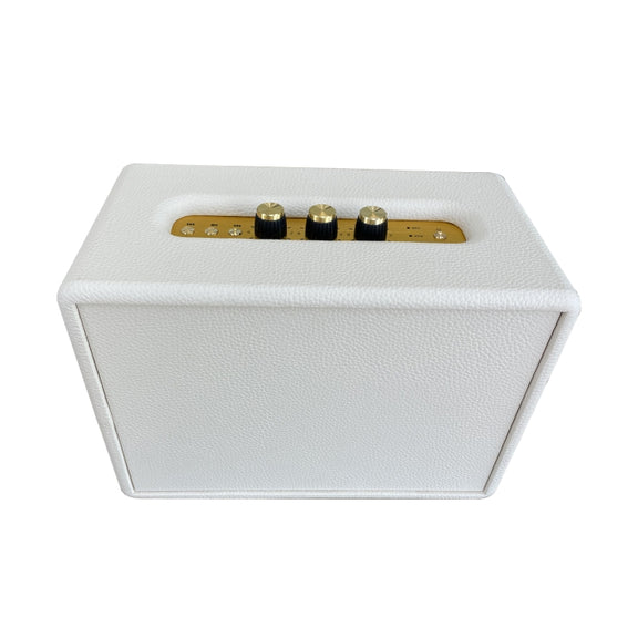 For MARSHALL Non-Working Fake Dummy Speaker Model Desktop Props Display (White)