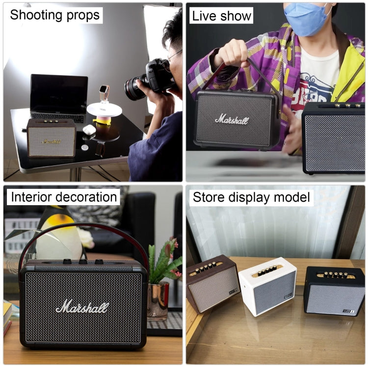 For MARSHALL Non-Working Fake Dummy Speaker Model Desktop Props Display (White)
