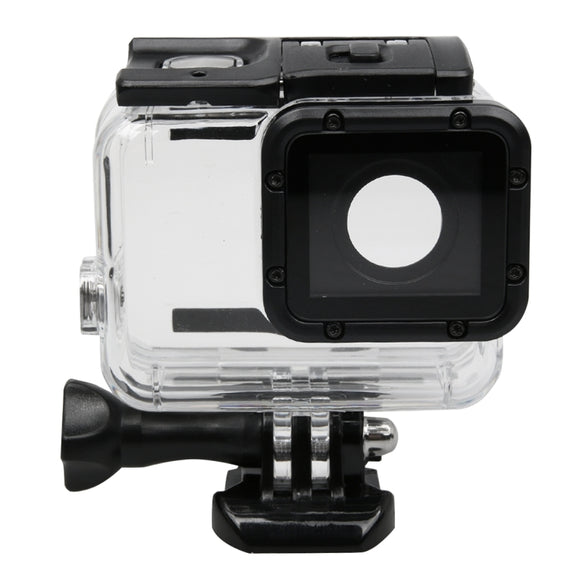 For GoPro HERO5 Skeleton Housing Protective Case Cover with Buckle Basic Mount & Lead Screw, Need to Disassemble Lens