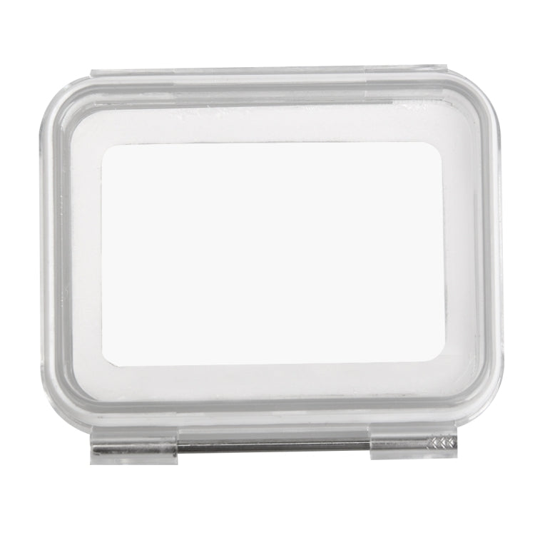 For GoPro HERO5 30m Water-resistant PC & ABS Housing Protective Case + Touch Back Cover with Buckle Basic Mount & Long Screw, Backcover Size: 7 x 6 cm