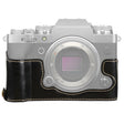 1/4 inch Thread PU Leather Camera Half Case Base for FUJIFILM X-T4 (Black) - Half Case by PMC TechLife | Online Shopping South Africa | PMC TechLife
