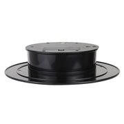 25cm 360 Degree Electric Rotating Mirror Surface Turntable Display Stand Video Shooting Props Turntable for Photography, Load 3kg, Powered by Battery(White)