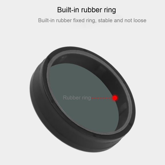 For Xiaomi Mijia Small Camera 38mm UV Protection + ND Dimmer Lens Filter(Black)