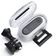 30m Underwater Water-resistant Housing Protective Case for Insta360 GO 2, with Base Adapter & Screw