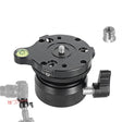 BEXIN DY-60N 3/8 inch Thread Dome Professional Tripod Leveling 360 Degree Panorama Head Base with Bubble Level & 3/8 inch Screw Adapter - free shipping - PMC TechLife - Order now!