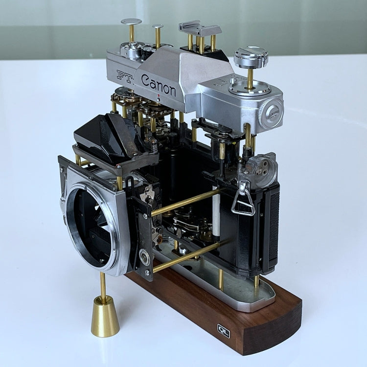 For Canon Non-Working Fake Dummy Camera Model Room Props Display Photo Studio Camera Model (Coffee)