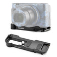 YELANGU CL12 Camera Expansion Board Base L Plate for Sony ZV-1 (Black) - free shipping - PMC TechLife - Order now!