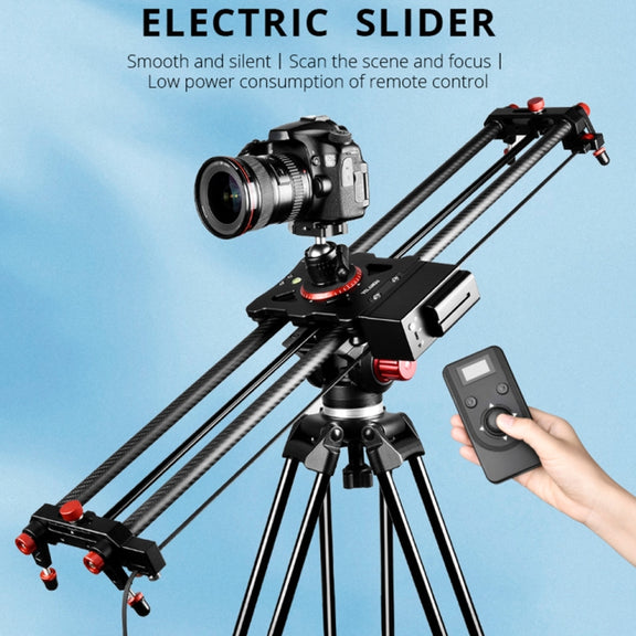 YELANGU L80TC 80cm Electrical Slide Rail Track with 2.4GHz Remote Control for SLR Cameras / Video Cameras (Black)