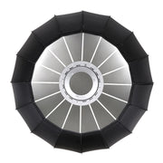 Godox P90L Diameter 90cm Parabolic Softbox Reflector Diffuser for Studio Speedlite Flash Softbox (Black)