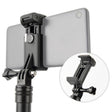 Selfie Sticks Monopods Mount Phone Clamp for iPhone, Samsung, HTC, Sony, LG and other Smartphones, Clip Range: 6-9cm(Black) - Stand by PMC TechLife | Online Shopping South Africa | PMC TechLife | Buy Now Pay Later Mobicred