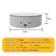 13cm Xiaoai Electric Rotating Turntable Display Stand Video Shooting Props Turntable (White)