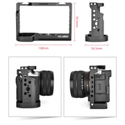 YELANGU C24 Video Camera Cage Stabilizer for Sony Alpha 7C / A7C / ILCE-7C (Black)