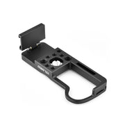 YELANGU CL13 Camera Expansion Board Base L Plate for Canon EOS M50 (Black)