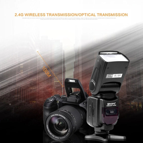 TRIOPO TR-950ii Flash Light Speedlite (Black)