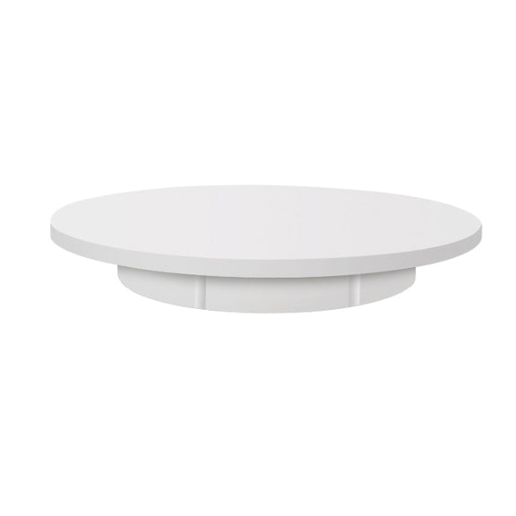42cm Electric Rotating Display Stand Video Shooting Props Turntable, Load: 100kg, Plug-in Power, EU Plug(White)