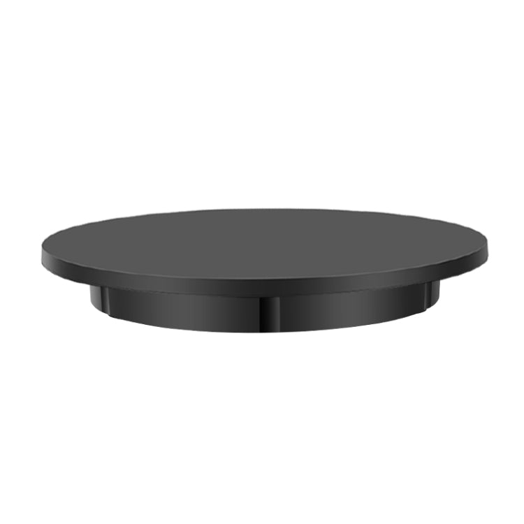 60cm Electric Rotating Display Stand Props Turntable, Load: 100kg, Plug-in Power, UK Plug(Black)
